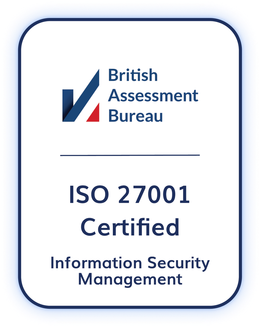 ISO 27001 Certified